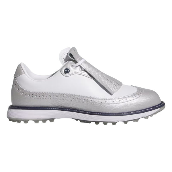 Adidas MC Zoysia Spikeless Golf Shoes Silver Metallic/Cloud White/Collegiate Navy - FW25 Women