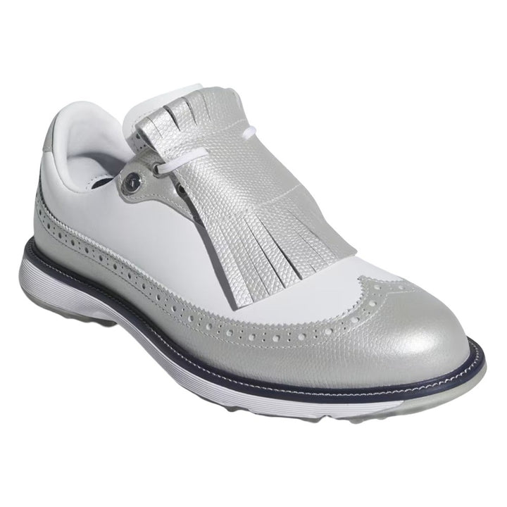 Adidas MC Zoysia Spikeless Golf Shoes Silver Metallic/Cloud White/Collegiate Navy - FW25 Women