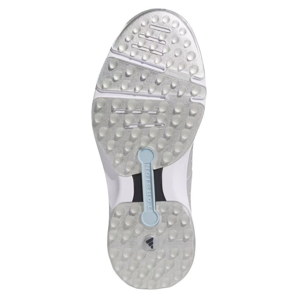 Adidas MC Zoysia Spikeless Golf Shoes Silver Metallic/Cloud White