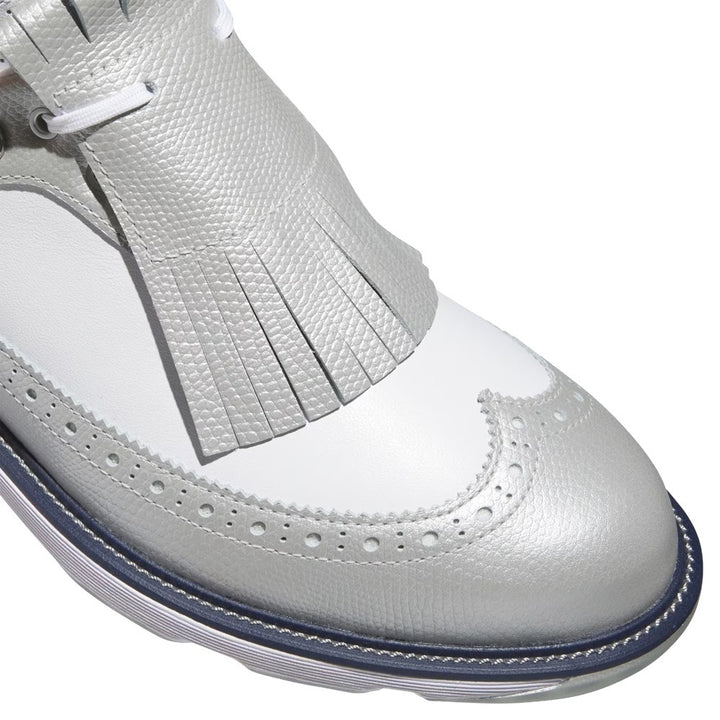 Adidas MC Zoysia Spikeless Golf Shoes Silver Metallic/Cloud White/Collegiate Navy - FW25 Women