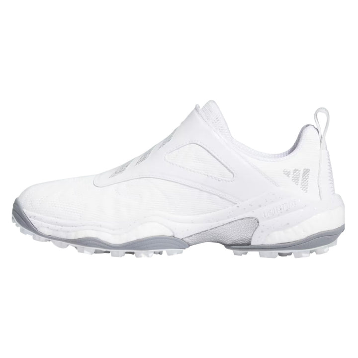 Adidas CodeChaos BOA 25 Spikeless Golf Shoes Cloud White/Silver Metallic/Grey Two - FW25 Women