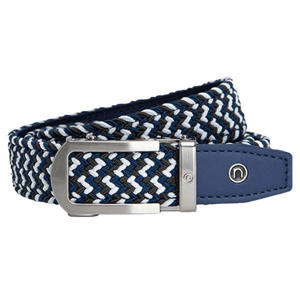 Nexbelt Kid's Braided Anchor Ratchet Golf Belt Navy - 25 Kids