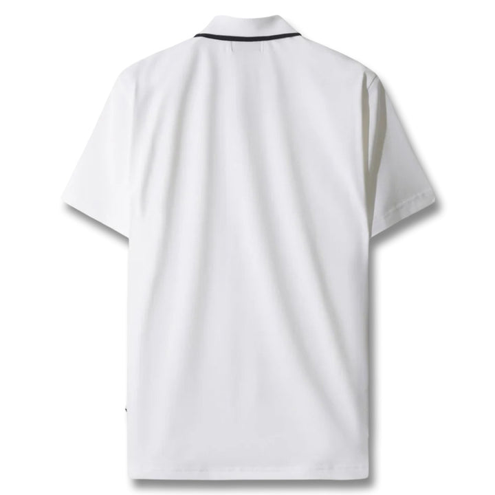 WAAC Rib Collar WAACKY Golf Polo White - FW25 Men