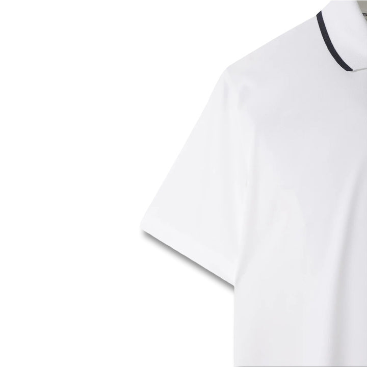 WAAC Rib Collar WAACKY Golf Polo White - FW25 Men