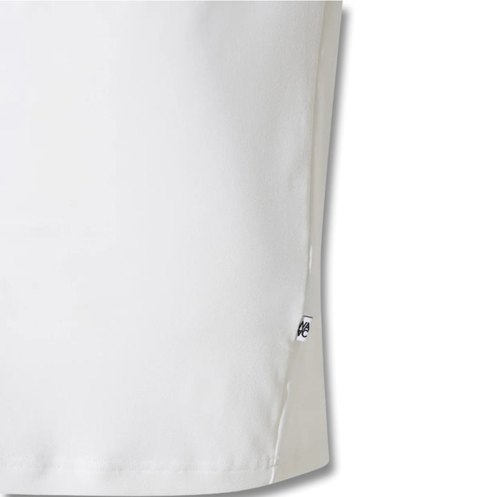 WAAC Rib Collar WAACKY Golf Polo White - FW25 Men