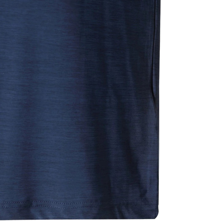 WAAC Essential Melange Golf Polo Dark Navy - FW25 Men