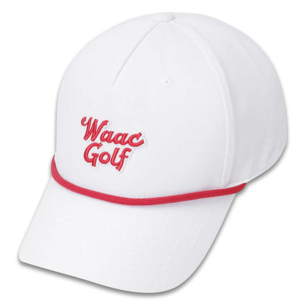 WAAC Cord Golf Cap White - FW25 Men