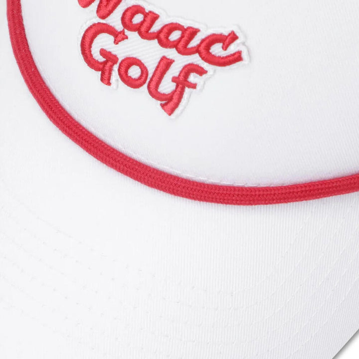 WAAC Cord Golf Cap White - FW25 Men
