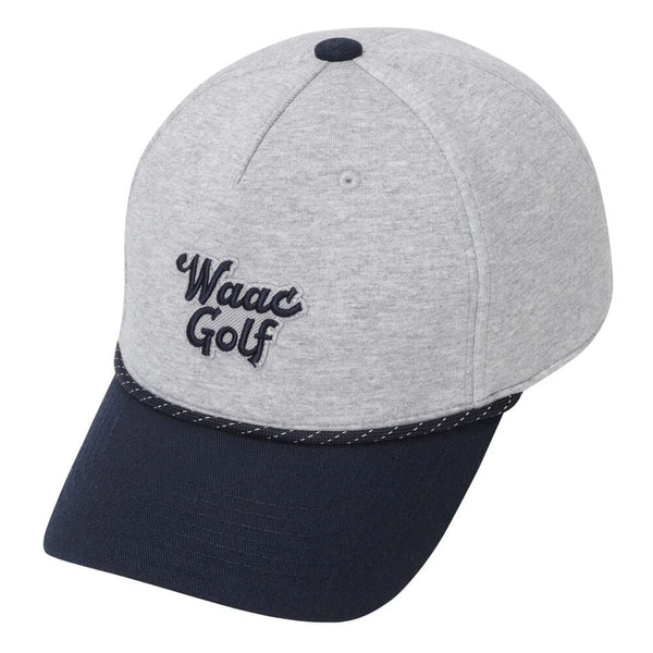WAAC Cord Golf Cap Melange Grey - FW25 Men