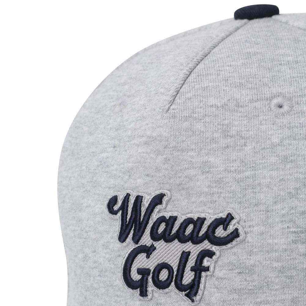 WAAC Cord Golf Cap Melange Grey - FW25 Men – Golfio