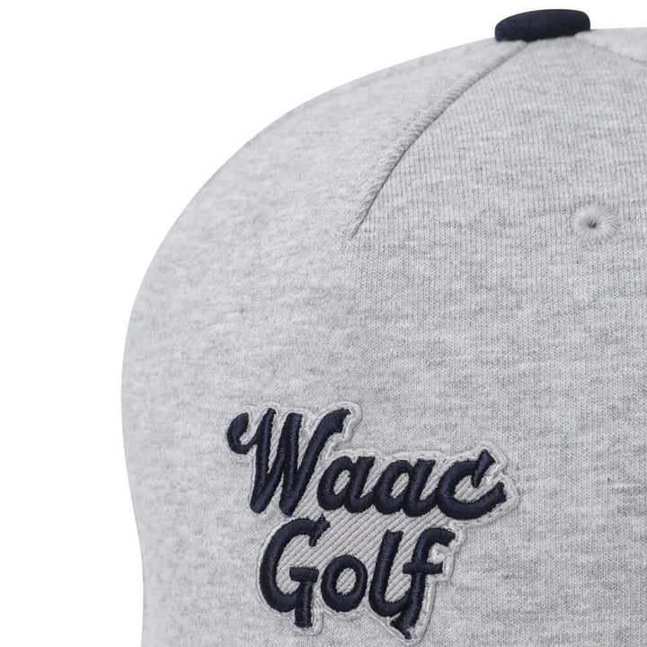 WAAC Cord Golf Cap Melange Grey - FW25 Men