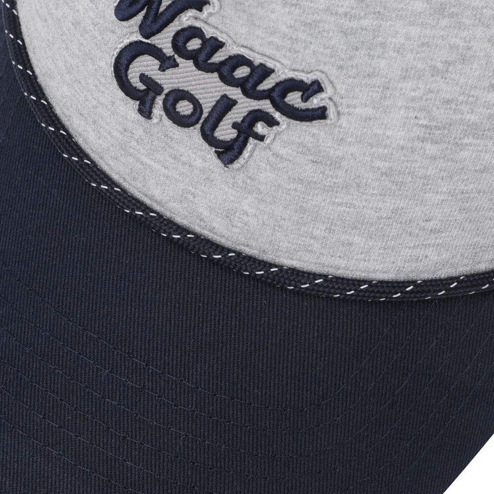 WAAC Cord Golf Cap Melange Grey - FW25 Men – Golfio