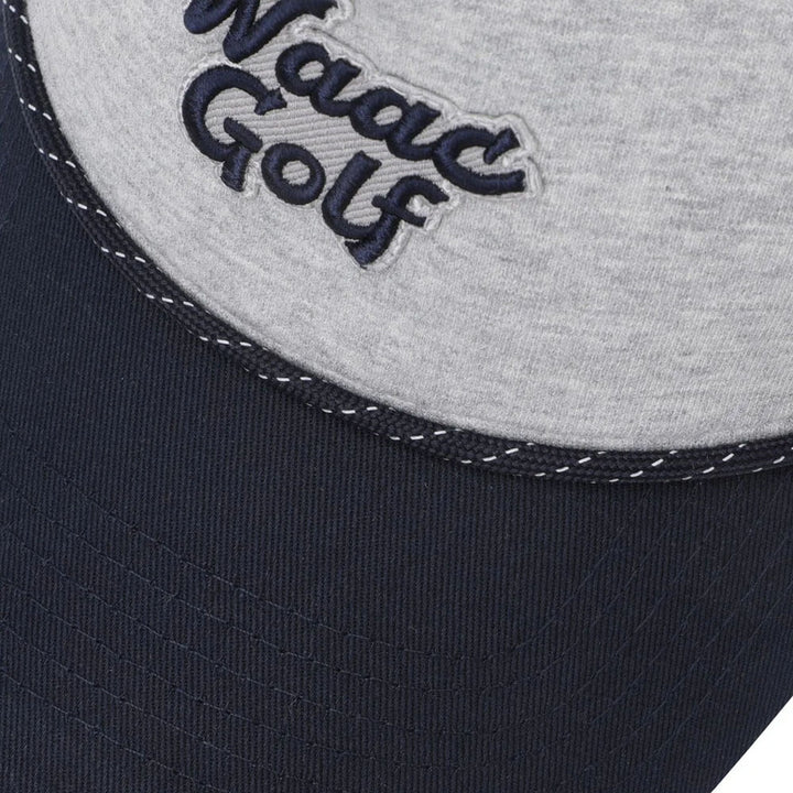 WAAC Cord Golf Cap Melange Grey - FW25 Men