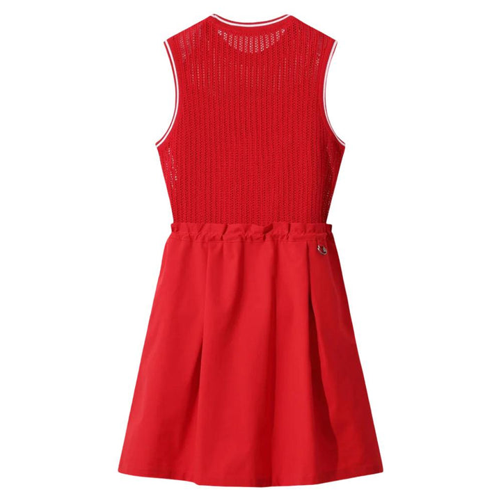 WAAC Mesh Knit Golf Dress Red - FW25 Women