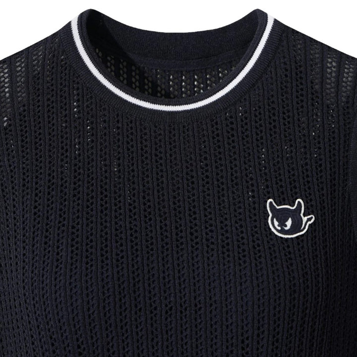 WAAC Mesh Knit Golf Dress Dark Navy - FW25 Women