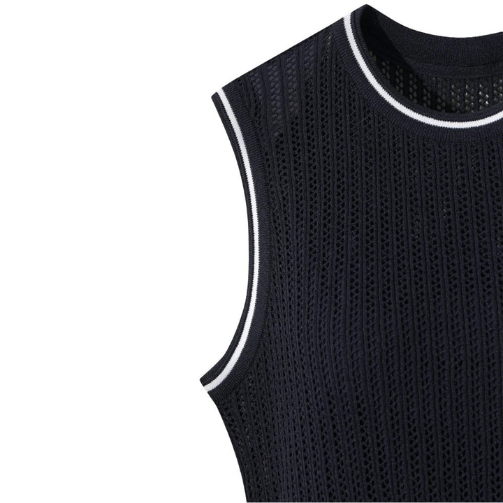 WAAC Mesh Knit Golf Dress Dark Navy - FW25 Women