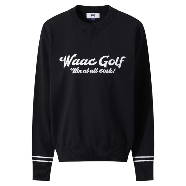 WAAC Logo Golf Sweater Dark Navy - FW25 Women