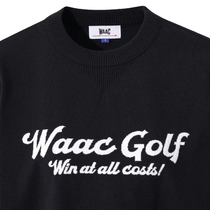 WAAC Logo Golf Sweater Dark Navy - FW25 Women