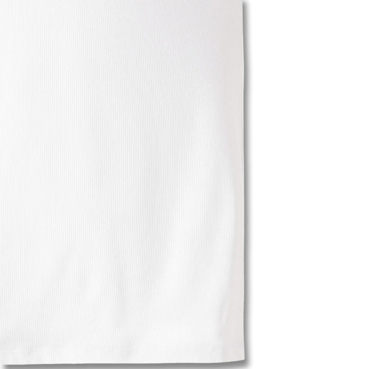 WAAC Essential Rib Jersey Golf Polo White - FW25 Women