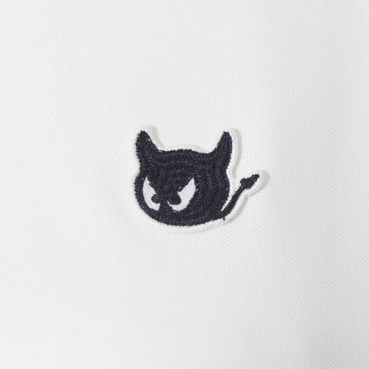 WAAC Rib Collar WAACKY Golf Polo White - FW25 Women