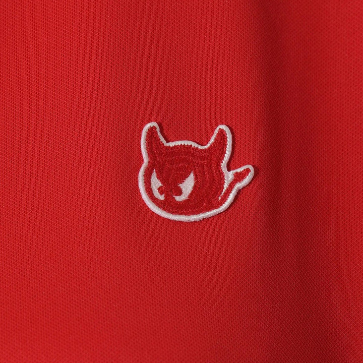 WAAC Rib Collar WAACKY Golf Polo Red - FW25 Women