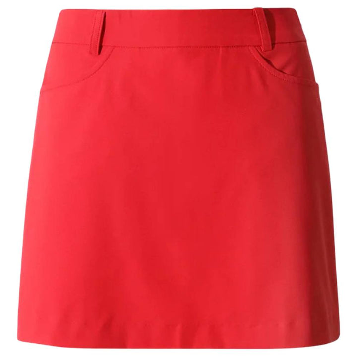 WAAC Back Pleat Essential Golf Skort Red - FW25 Women