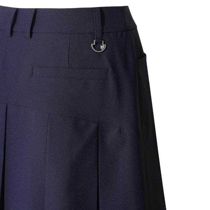 WAAC Back Pleat Essential Golf Skort Dark Navy - FW25 Women