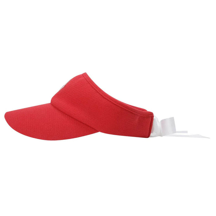 WAAC High Top Golf Visor Red - FW25 Women
