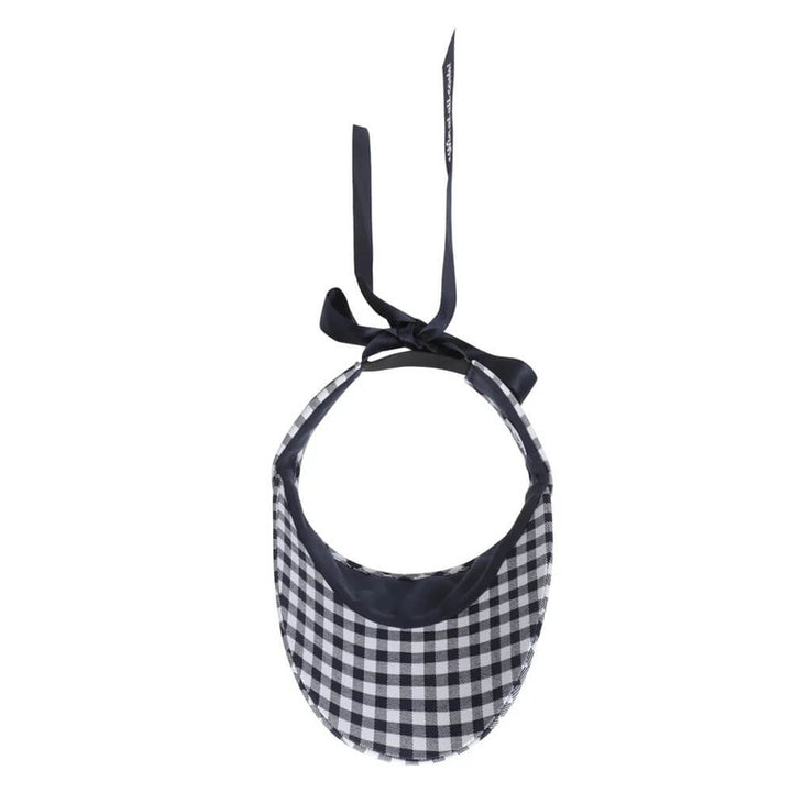 WAAC High Top Check Golf Visor Dark Navy - FW25 Women