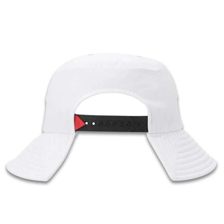 WAAC WAACKY Open Back Golf Bucket Hat White - FW25 Women