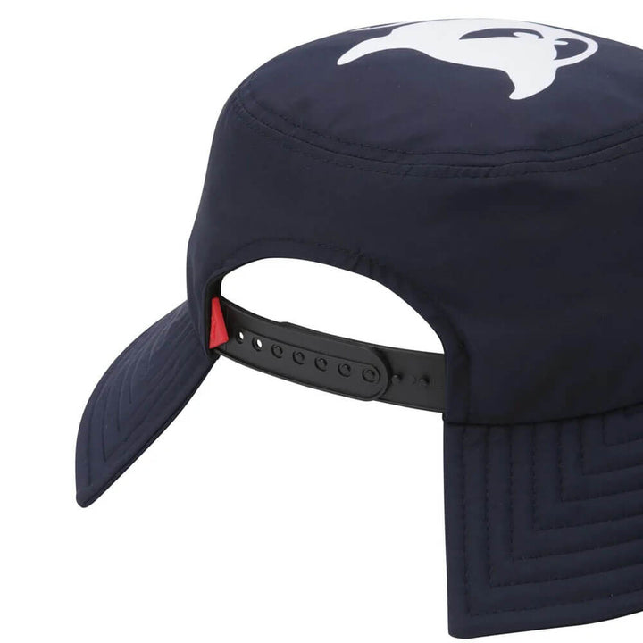 WAAC WAACKY Open Back Bucket Golf Hat Dark Navy - FW25 Women