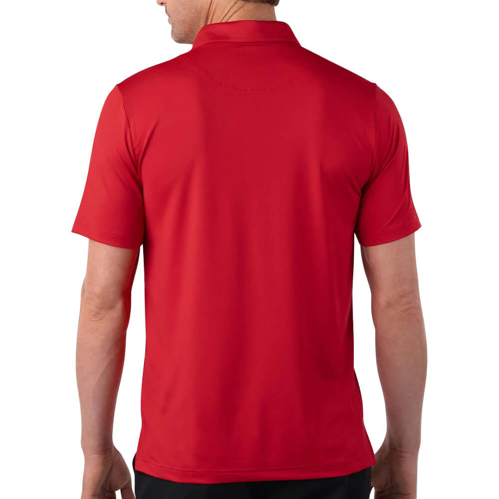 GoodGood Golf Prosper Golf Polo Red - FW25 Men – Golfio
