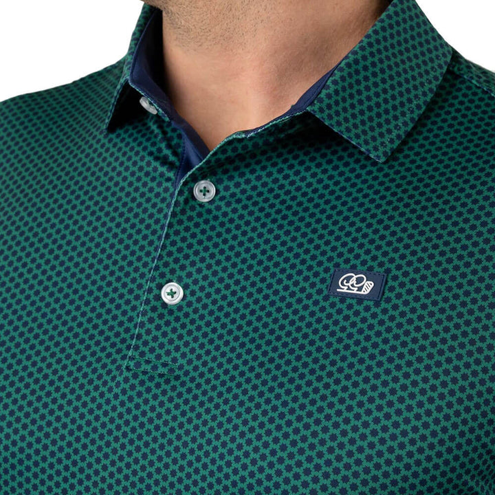 GoodGood Golf Fairway Woods Golf Polo Green - FW25 Men