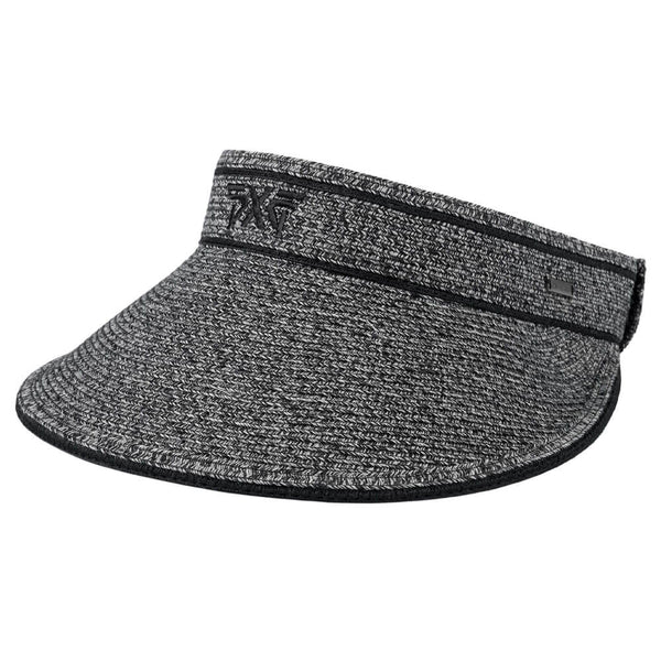 PXG Straw Golf Visor Black/Ivory - 25 Women