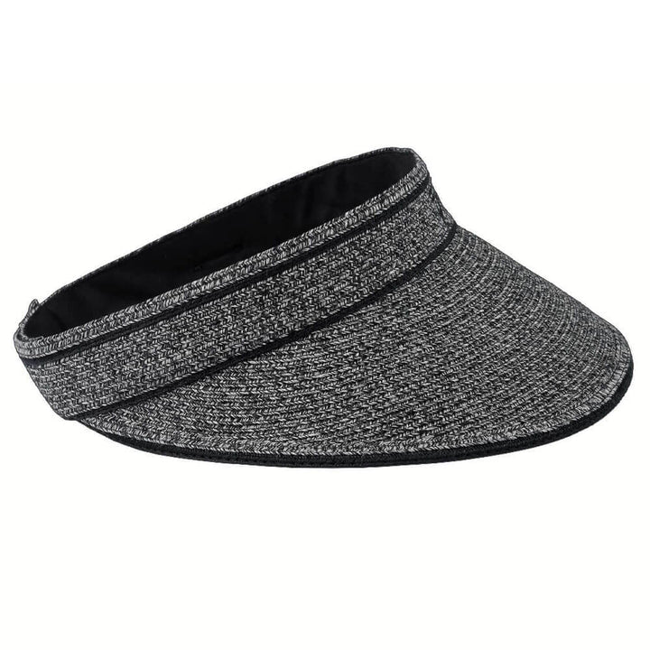 PXG Straw Golf Visor Black/Ivory - 25 Women