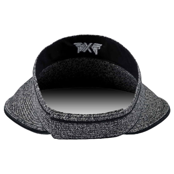 PXG Straw Golf Visor Black/Ivory - 25 Women
