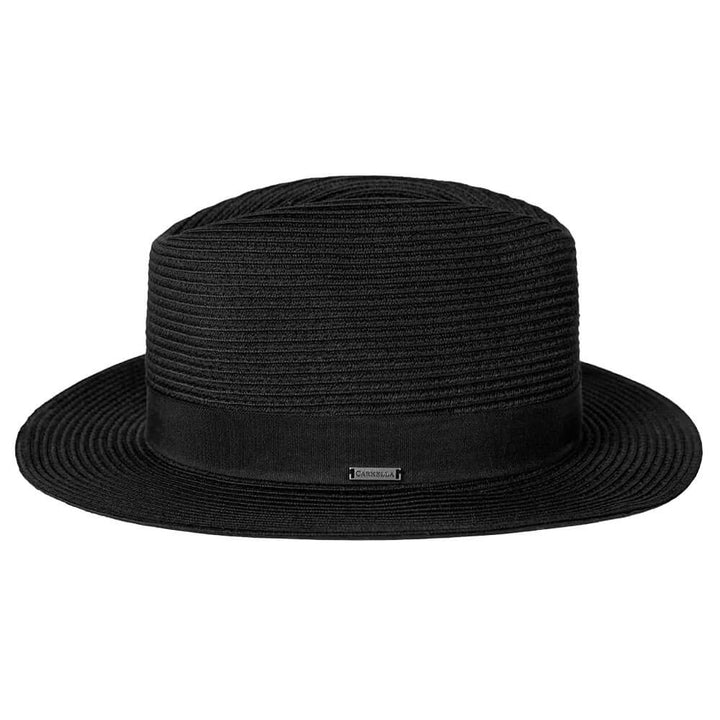 PXG Banded Fedora Straw Golf Bucket Hat Black - 25 Men