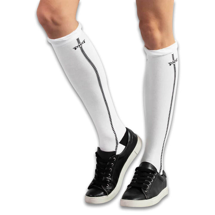 PXG Ruffle Knee Golf Socks - 25 Women