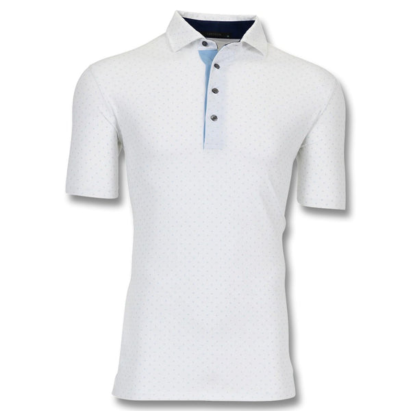 Greyson Icon Shortsleeve Golf Polo Arctic - FA25 Men