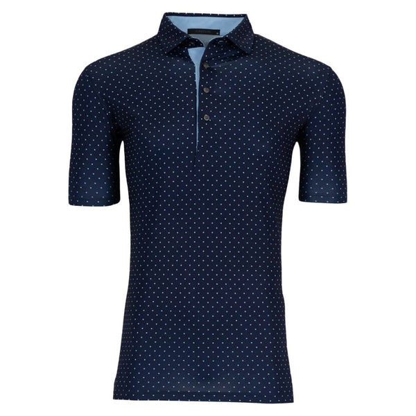 Greyson Icon Shortsleeve Golf Polo Maltese Blue - FA25 Men