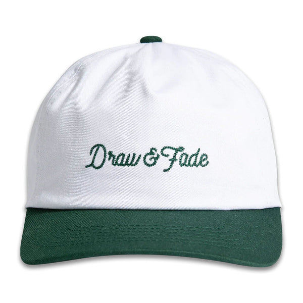 Draw & Fade The Charlie Golf Cap Green - FW25 Women