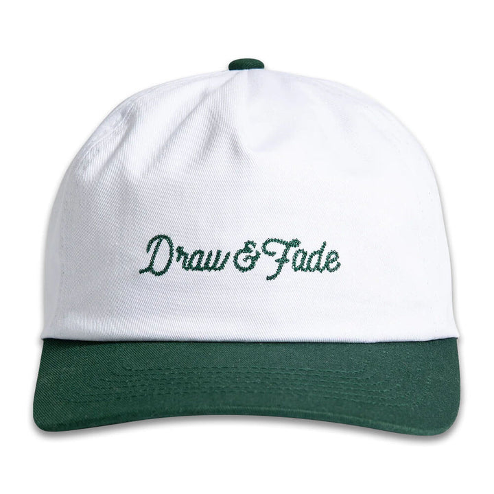 Draw & Fade The Charlie Golf Cap Green - FW25 Women