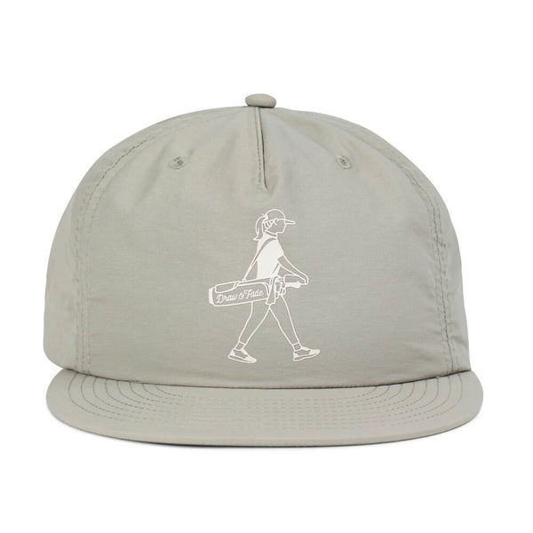 Draw & Fade The Riley Golf Cap Grey - FW25 Women