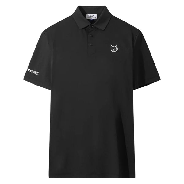 WAAC Essential WAACKY Golf Polo Black - FW25 Men