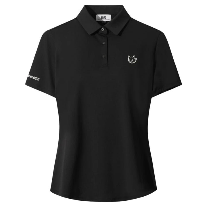 WAAC Essential WAACKY Golf Polo Black - FW25 Women