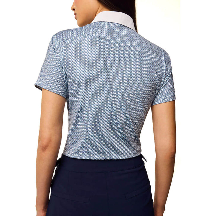Greyson Scarlett Link Shortsleeve Golf Polo Vintage Indigo - FA25 Women
