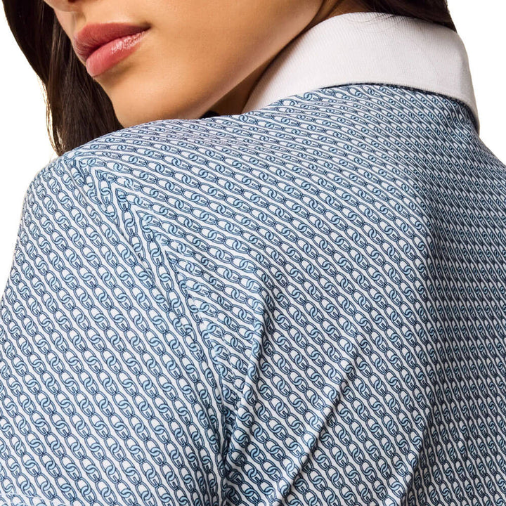 Greyson Scarlett Link Shortsleeve Golf Polo Vintage Indigo - FA25 Women