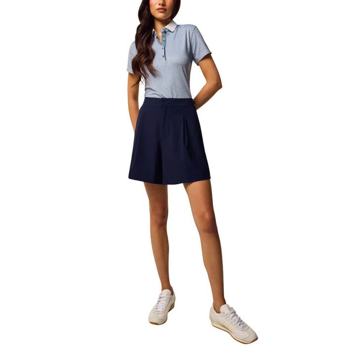 Greyson Scarlett Link Shortsleeve Golf Polo Vintage Indigo - FA25 Women