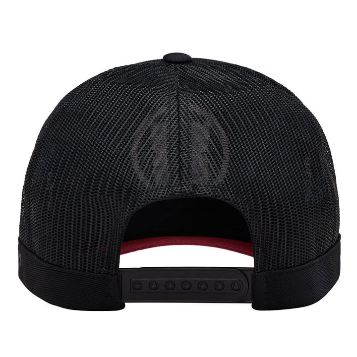 Gfore Soutache Knit Interlock Tall Trucker Golf Cap Onyx - FA25 Men