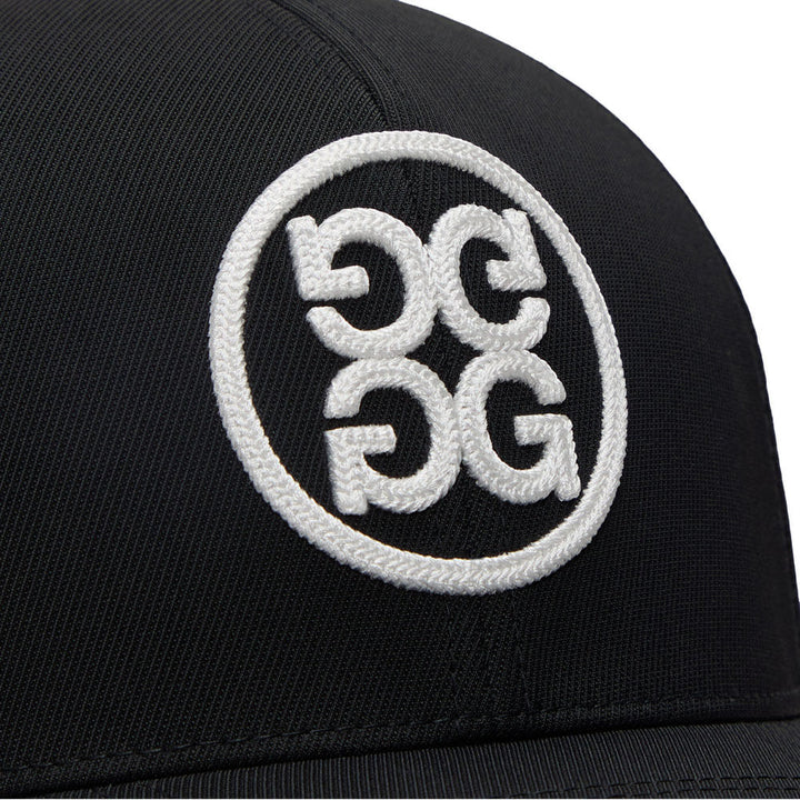 Gfore Chainstitch Circle G's Contrast Golf Cap Onyx/Snow - FA25 Men
